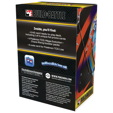 Pokémon TCG: Chaos Rising Build & Battle Bundle [1]