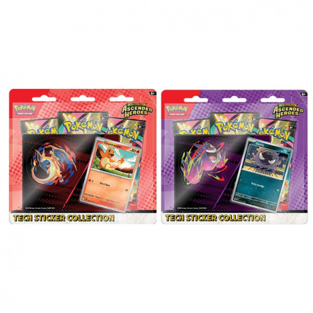 Blisters & Checklanes - Precomanda Pokémon TCG: Mega Evolution - Ascended Heroes Tech Sticker Collection