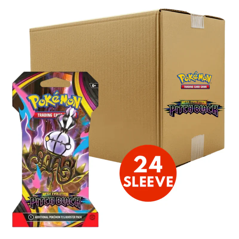 Pokemon TCG - Pokemon TCG: Pitch Black Sleeved Booster CASE [24 packs]
