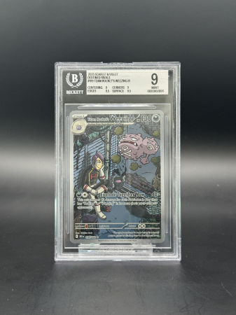 GRADED Cards - Team Rocket's Weezing (DRI 199) - Graded BGS 9 [MINT] | Pokemon Destined Rivals