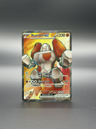 RAW Cards - Regirock ex (DRI214) - NM | Pokemon Destined Rivals