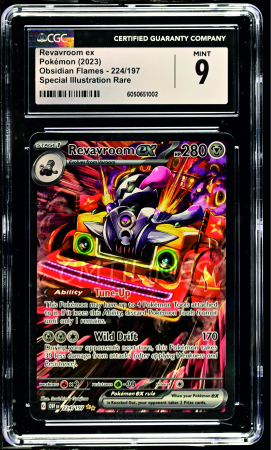 GRADED Cards - Revavroom ex (OBF 224) | Graded CGC 9 [MINT]- Pokemon Obsidian Flames