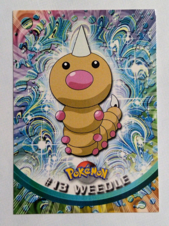 RAW Cards - Weedle #13 - NM | Pokemon Topps