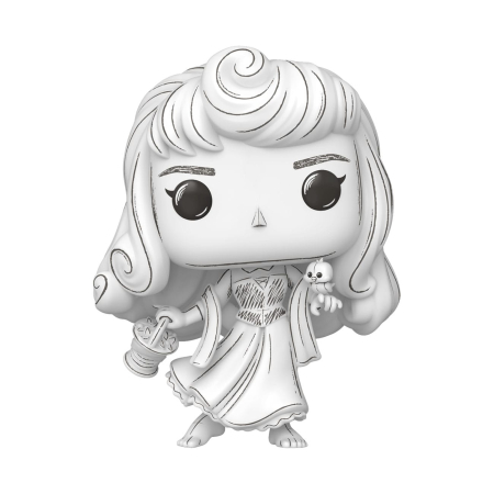 Disney POP! Vinyl Figure Sketched- Aurora 9 cm [2]