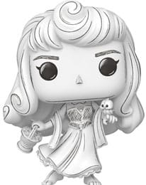 Figurines - Disney POP! Vinyl Figure Sketched- Aurora 9 cm