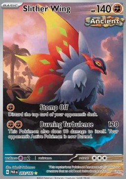 RAW Cards - Slither Wing (PAR203) - NM | Pokemon Paradox Rift