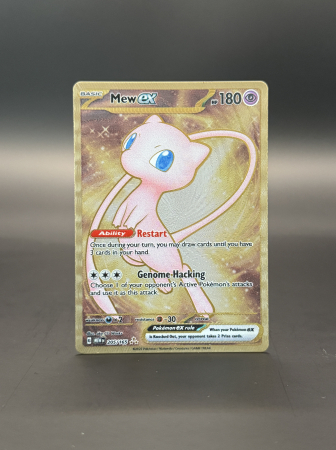 Pokemon SV: 151 - Mew ex (MEW 205) [Metal Card] - NM | Pokemon Scarlet & Violet