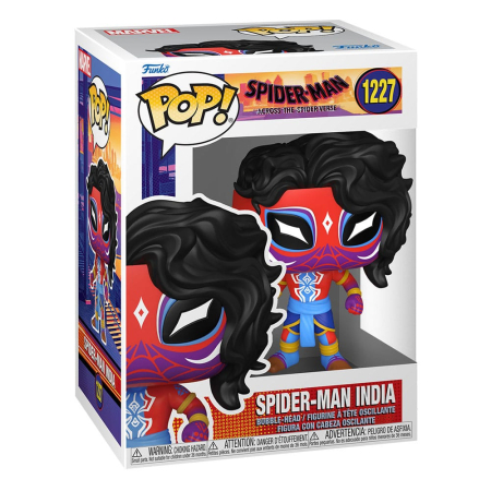 Spider-Man: Across the Spider-Verse POP! Movies Vinyl Figure Spider-Man India 9 cm [1]