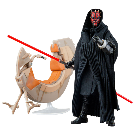 Star Wars Episode I Black Series Vehicle with Action Figure Darth Maul & Sith Speeder 25th Anniversary [8]