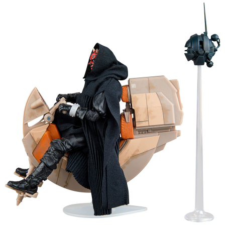 Star Wars Episode I Black Series Vehicle with Action Figure Darth Maul & Sith Speeder 25th Anniversary [4]