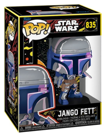Star Wars: Mandalorian & Grogu POP! Vinyl Figure Jango Fett (Retro) 9 cm [1]