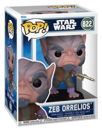 Star Wars: The Mandalorian and Grogu POP! Vinyl Bobblehead Figure Zeb Orrelios 9 cm [1]