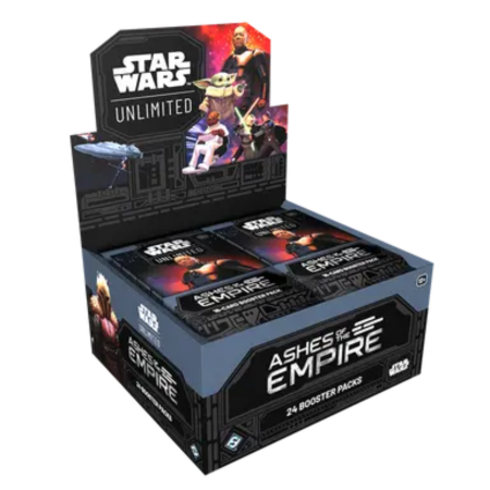 Star Wars Unlimited TCG - Precomanda Star Wars: Unlimited - Ashes of the Empire Booster Box (24 Packs)