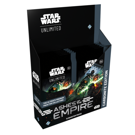 Star Wars Unlimited TCG - Precomanda Star Wars: Unlimited -Ashes of the Empire Carbonite Booster Display (12 packs)