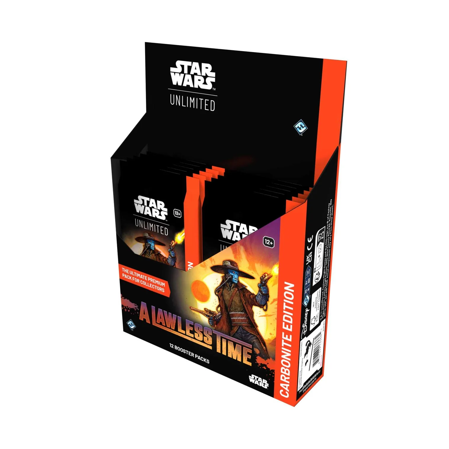 Star Wars: Unlimited - A Lawless Time Carbonite Booster Display (12 packs) [1]
