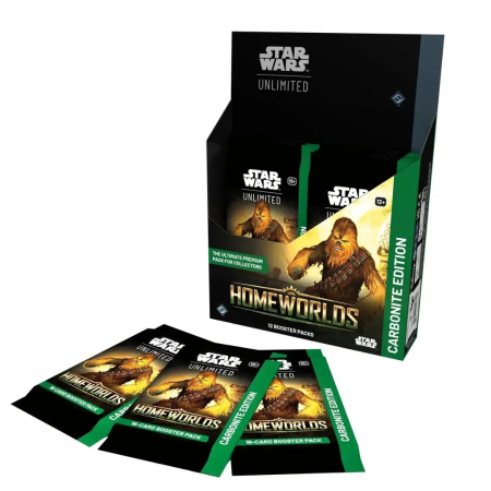 Star Wars: Unlimited - Homeworlds Carbonite Booster Display (12 packs) [2]
