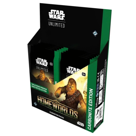 Star Wars: Unlimited - Homeworlds Carbonite Booster Display (12 packs) [1]
