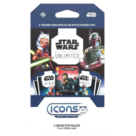Booster Bundle - Star Wars: Unlimited - Icons Booster [4 Packs]