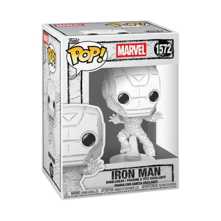 Marvel POP! Vinyl Figure Sketched - Iron Man 9 cm [1]