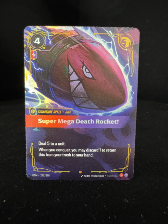 Super Mega Death Rocket! (OGN252) - NM | Riftbound Origins [1]