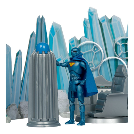 Figurine - Superman (2025) DC Direct Playset Fortress of Solitude with Superman Robot