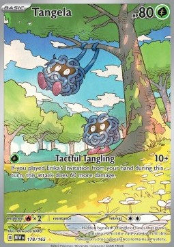 RAW Cards - Tangela (MEW178) - NM | Pokemon 151