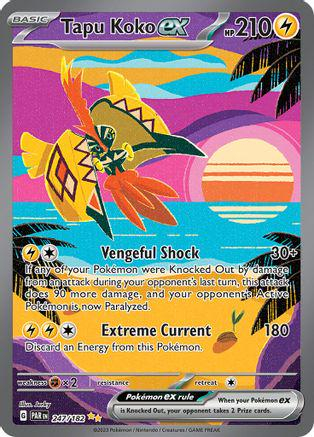RAW Cards - Tapu Koko (PR247) - NM | Pokemon Paradox Rift