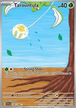 RAW Cards - Tarountula (SVI199) - NM | Pokemon Scarlet & Violet Base Set