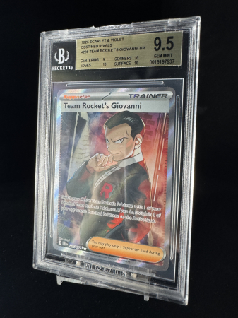 Team Rocket's Giovanni (DRI225) - Graded BGS 9.5 [GEM MINT] | Pokemon Destined Rivals [3]