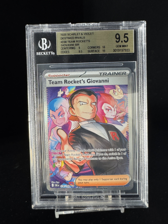 Team Rocket's Giovanni (DRI238) - Graded BGS 9.5 [GEM MINT] | Pokemon Destined Rivals [1]