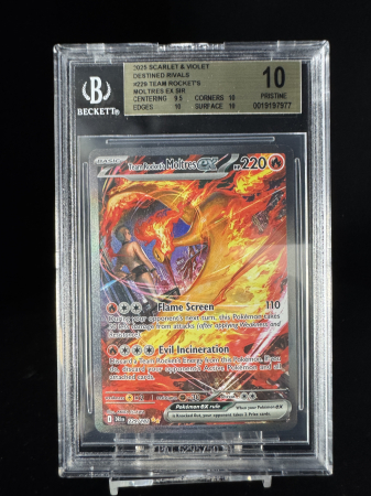 Team Rocket's Moltres (DRI229) - Graded BGS 10 [PRISTINE] | Pokemon Destined Rivals [1]