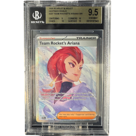 GRADED Cards - Team Rocket's Ariana (DRI 237) - Graded BGS 9.5 [GEM MINT] | Pokemon Destined Rivals
