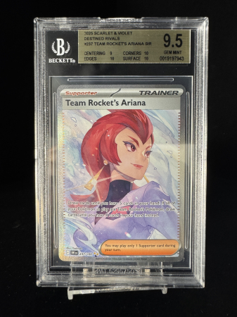 Team Rocket's Ariana (DRI 237) - Graded BGS 9.5 [GEM MINT] | Pokemon Destined Rivals [1]