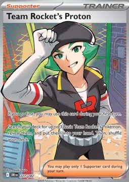 RAW Cards - Team Rocket's Proton (DRI227) - NM | Pokemon Destined Rivals