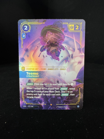 Teemo, Strategist (V.1 - Epic) OGN121 - NM | Riftbound Origins [1]