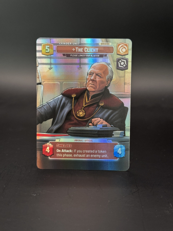 The Client, Please Lower Your Blaster (V.2) - NM | Star Wars Unlimited [0]