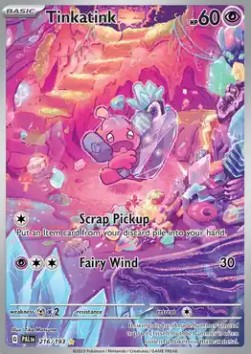 RAW Cards - Tinkatink (PAL216) - NM | Pokemon Paldea Evolved