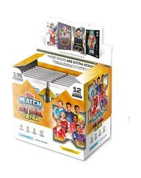 Football Cards - [Topps] UEFA Champions League Match Attax Extra Trading Cards 2025/26 Booster Display (32 packs)