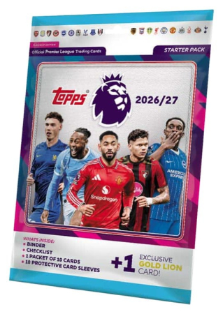 Precomenzi - [Topps] Premier League 2026/2027 Trading Cards Starter Pack