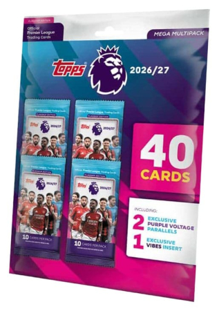 Precomenzi - [Topps] Premier League 2026/2027 Trading Cards Mega Multipack