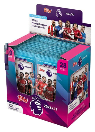 Precomenzi - [Topps] Premier League 2026/2027 Trading Cards Display (28 Packs)