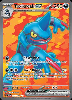 Cartonase - Toxicroak ex (SVI232) - NM | Pokemon Scarlet & Violet Base Set