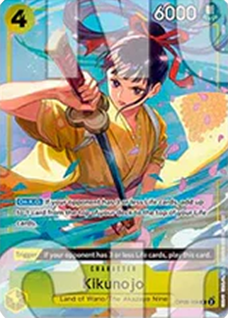RAW Cards - Kikunojo (OP06-104) - NM | One Piece TCG: Promos