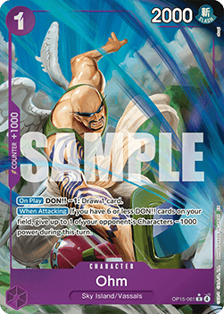 Cartonase - Ohm (OP15-061) (V.2) - NM | One Piece TCG: Adventure on Kami's Island