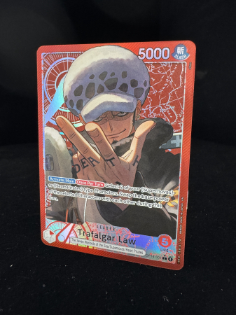 Trafalgar Law (OP14-001) (V.2) - NM | One Piece The Azure Sea's Seven [3]