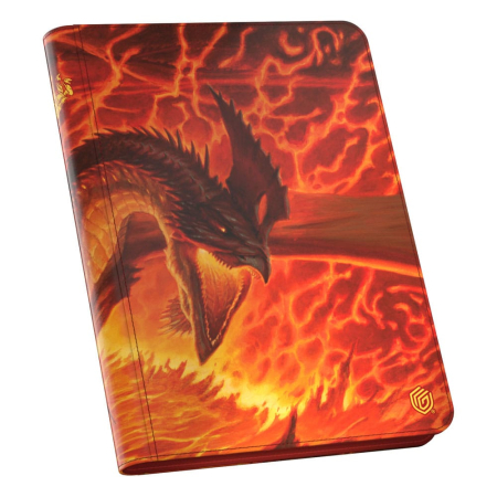 Bindere / Albume - Ultimate Guard Zipfolio 360 Xenoskin Magic: The Gathering "Tarkir: Dragonstorm" - Magmatic Hellkite