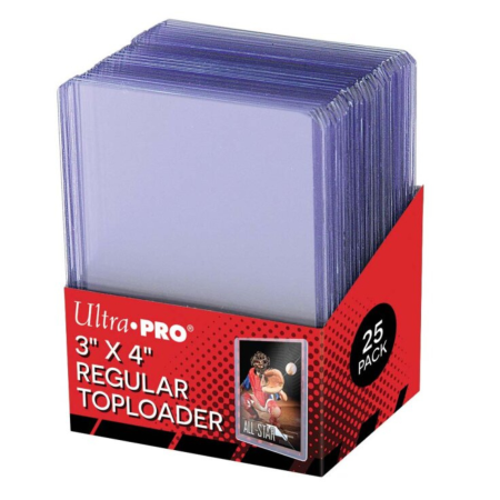 Accesorii TCG - Ultra Pro - 3" x 4" Clear Regular Toploader (25 pieces)