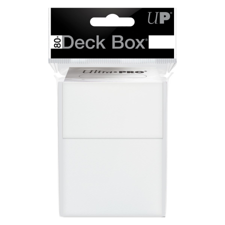 TCG Accessories - ULTRA PRO 80+ Deck Box - White