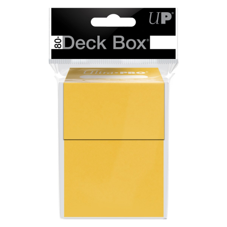 TCG Accessories - ULTRA PRO 80+ Deck Box - Yellow