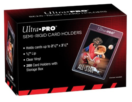 Toploaders - ULTRA PRO Semi-Rigid Card Holder for Standard Size Cards (200 Pieces)